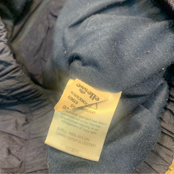 VTG 90s Ellesse Hooded Zip Up Softshell Logo Jacket - Picture 9 of 14